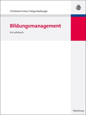 cover image of Bildungsmanagement